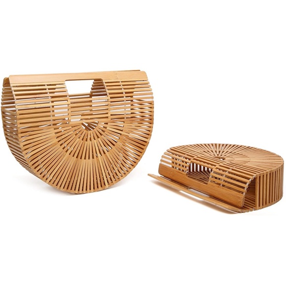 Women's Bamboo Handbag - Picture 7 of 14